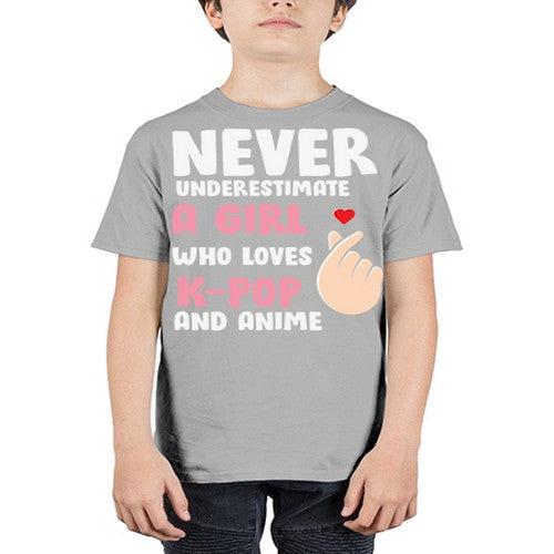 A Girl Who Loves Kpop and Anime 188# - anime - Youth Tee Unisex