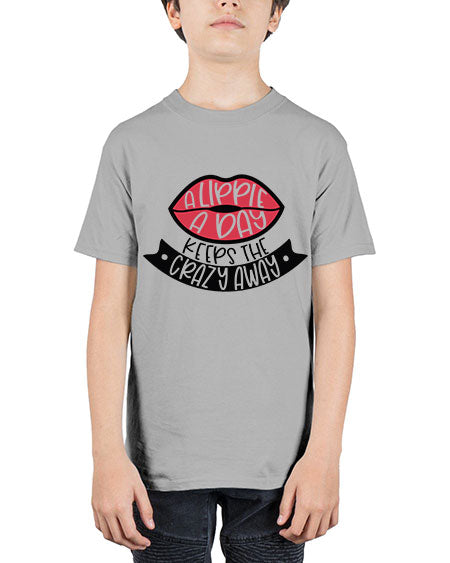 A Lippie A Day Keeps The Crazy Away Style 149# - beauty - fashion - Youth Tee Unisex