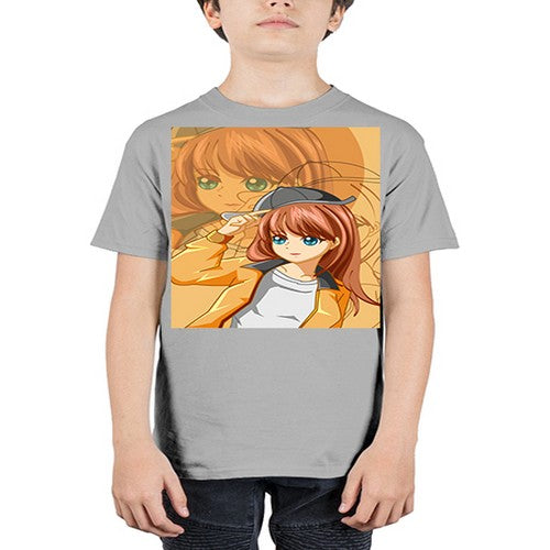 A beautiful girl 118# - anime - Youth Tee Unisex