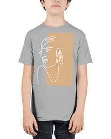 Abstract Shape 214# - art pop art - Youth Tee Unisex