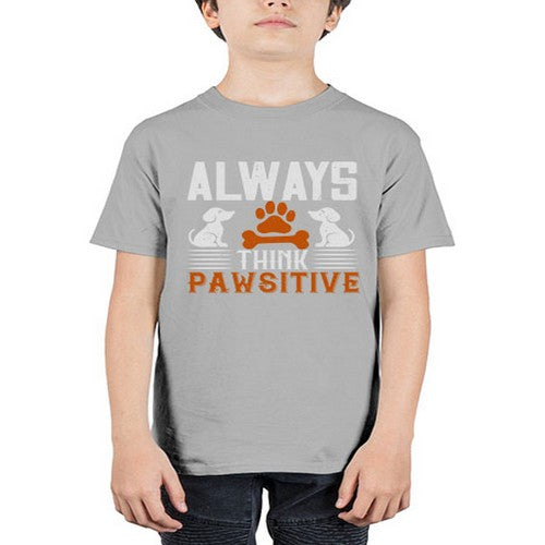 Always Think Pawsitive Style 133# - dogs - Youth Tee Unisex