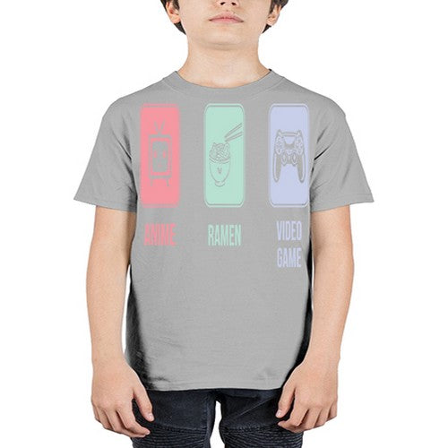 Anime Ramen Video Game Otaku Workout 219# - anime - Youth Tee Unisex