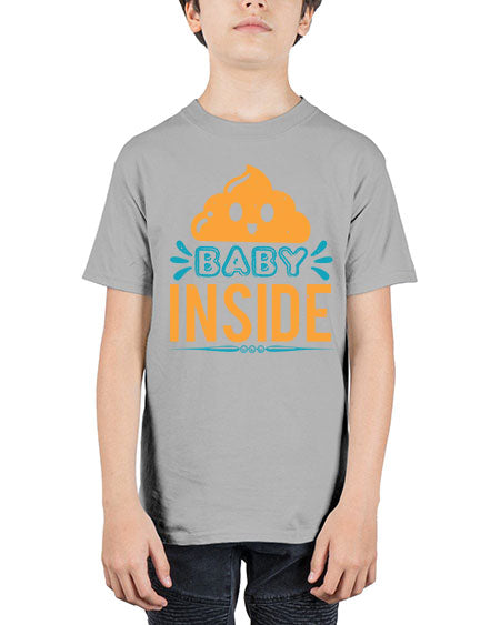 Baby Inside Style 26# - baby shower - Youth Tee Unisex