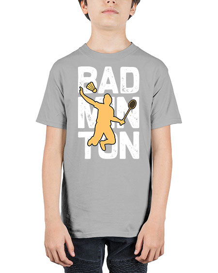 Bad 1452# - badminton - Youth Tee Unisex