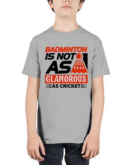 Badminton is not as 1451# - badminton - Youth Tee Unisex