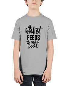 Ballet feeds my soul 71# - ballet - Youth Tee Unisex