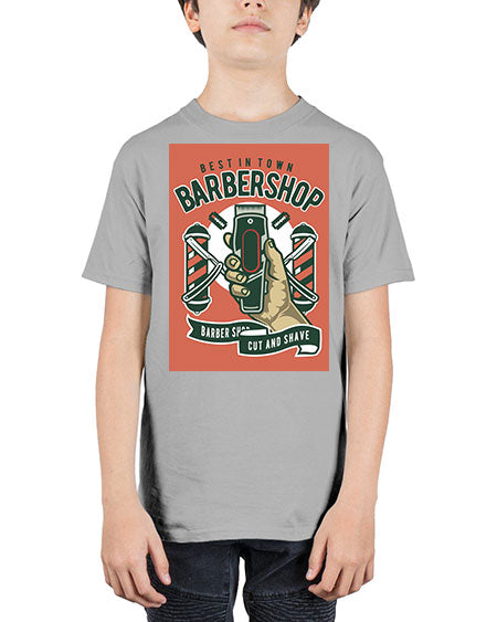 Barbershop590# - barber - Youth Tee Unisex