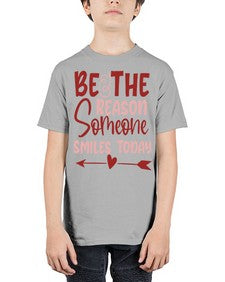 Be The Reason Someone Smiles Today Style 141# - motivation - Youth Tee Unisex