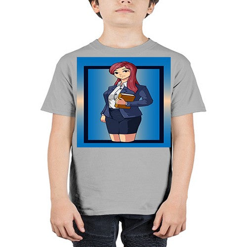 Beautiful teacher girl in teachers day 139# - anime - Youth Tee Unisex