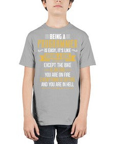 Being a Programmer 3# - computer - Youth Tee Unisex