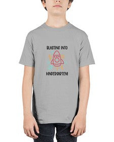 Blasting into kindergarten 24# - kindergarten - Youth Tee Unisex