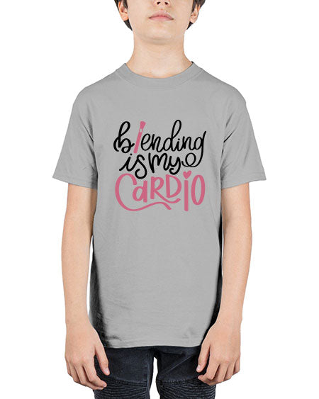 Blending is my Cardio Style 130# - beauty - fashion - Youth Tee Unisex