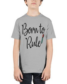 Born to Rule 28# - general school - Youth Tee Unisex
