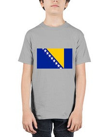 Bosnia and Herzegovina 476# - world flags - Youth Tee Unisex