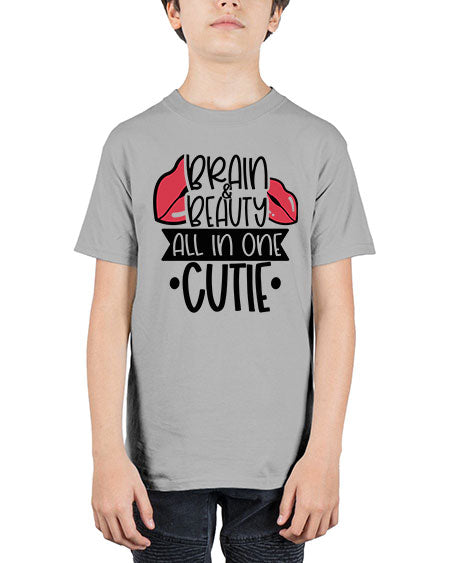Brain Beauty All In One Cutie Style 127# - beauty - fashion - Youth Tee Unisex