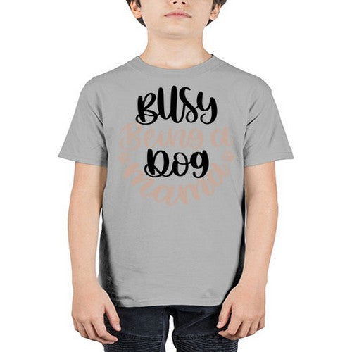 Busy Being A Dog Style 32# - dogs - Youth Tee Unisex