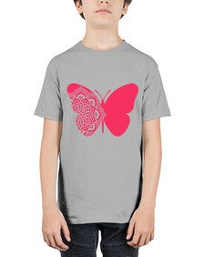 ButterflyMandala 292# - mandala - Youth Tee Unisex