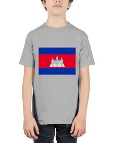 Cambodia 537# - world flags - Youth Tee Unisex