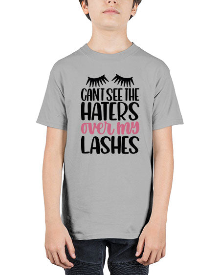 Can∩t See The Haters Over My Lashes Style 112# - beauty - fashion - Youth Tee Unisex