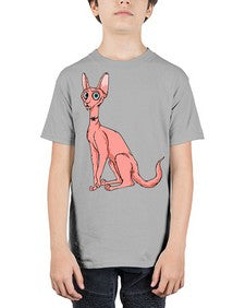 Cat 33# - cartoon animals - Youth Tee Unisex