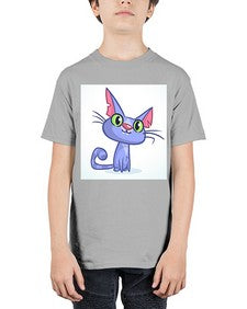 Cat 68# - cartoon animals - Youth Tee Unisex