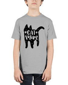 Cat Mom Style 86# - cats - Youth Tee Unisex