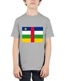 Central African Republic 551# - world flags - Youth Tee Unisex