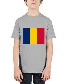 Chad 552# - world flags - Youth Tee Unisex