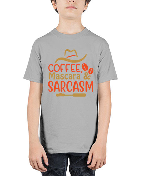 Coffee Mascara Sarcasm 21# -  fashion - Youth Tee Unisex