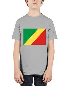 Congo Republic of the 614# - world flags - Youth Tee Unisex