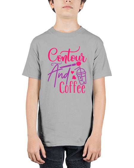 Contour And Coffee Style 243# - beauty - fashion - Youth Tee Unisex
