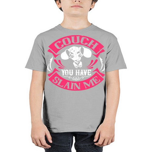 Couch You Have Slain Me Style 3# - dogs - Youth Tee Unisex