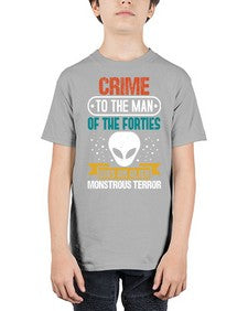 Crime to the man of the forties was an alien 48# - ufo - Youth Tee Unisex