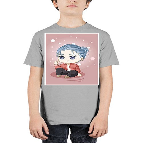 Cute little boy silver hair 78# - anime - Youth Tee Unisex