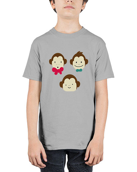 Cute_little_monkeys_5425 - monkey - Youth Tee Unisex