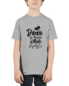 Dance is music made visible 99# - ballet - Youth Tee Unisex