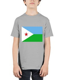 Djibouti 670# - world flags - Youth Tee Unisex
