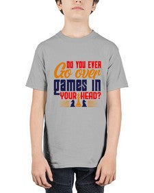Do you ever go over games in your head 71# - chess - Youth Tee Unisex