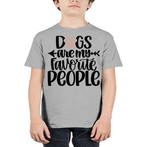 Dogs Are My Favorite People Style 22# - dogs - Youth Tee Unisex