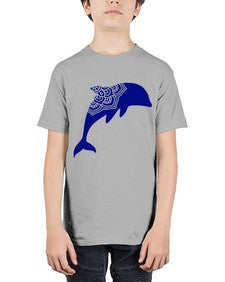 DolphinMandala 382# - mandala - Youth Tee Unisex