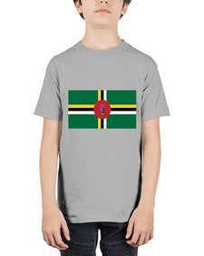 Dominica 675# - world flags - Youth Tee Unisex