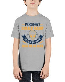 Donal trump made me an alien 51# - ufo - Youth Tee Unisex