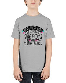 Dont Mess With Me I Get Paid To Stab People Style Style 722# - nurse - Youth Tee Unisex