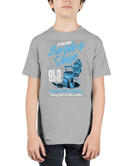 Downtown Barbershop730# - barber - Youth Tee Unisex