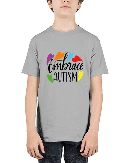 Embrace autism 485# - autism - Youth Tee Unisex