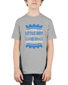 Every little boy is a superhero 123# - cartoon super hero - Youth Tee Unisex