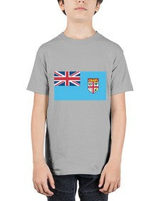 Fiji 721# - world flags - Youth Tee Unisex