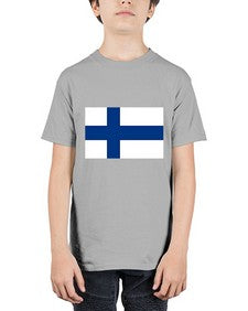 Finland 722# - world flags - Youth Tee Unisex