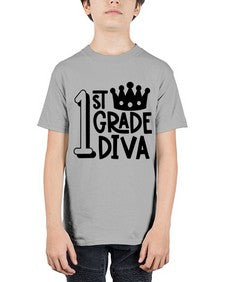 First Grade Diva 127# - first grade - Youth Tee Unisex