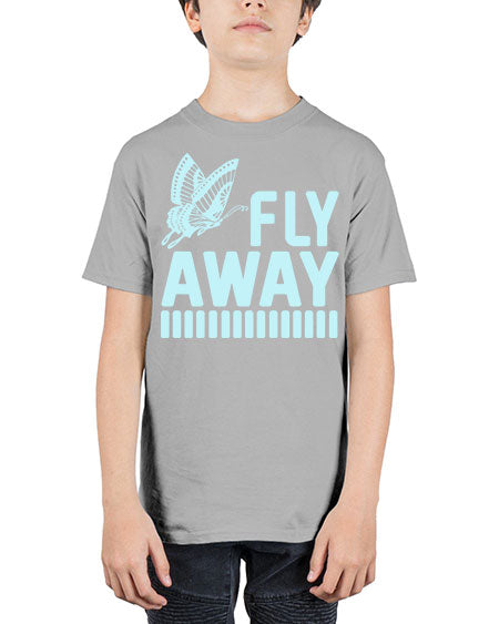 Fly away butterfly - butterfly - Youth Tee Unisex